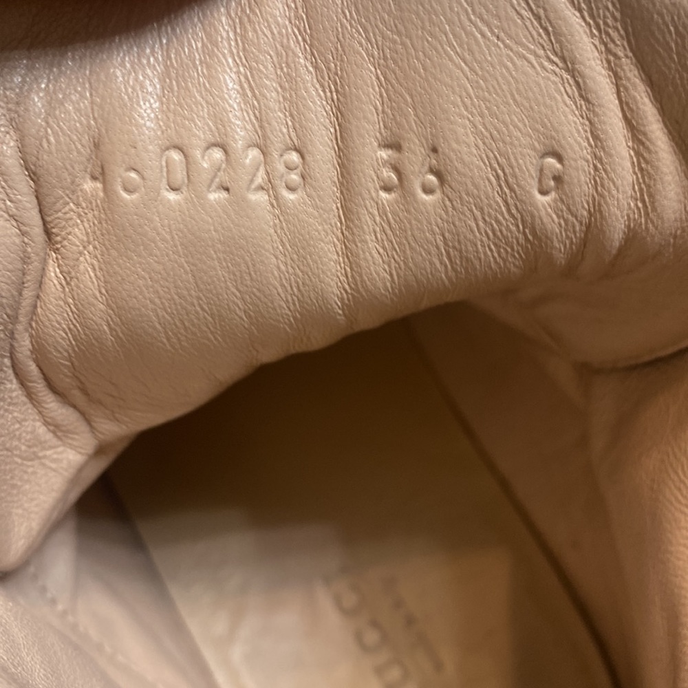 Gucci Leather Snake Embroidered High Top Sneaker - Picture 6 of 7